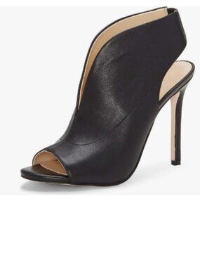 YDN Black Chic Slingback Peep Toe High Heel Sandals Ankle Boots Cutout Shoe